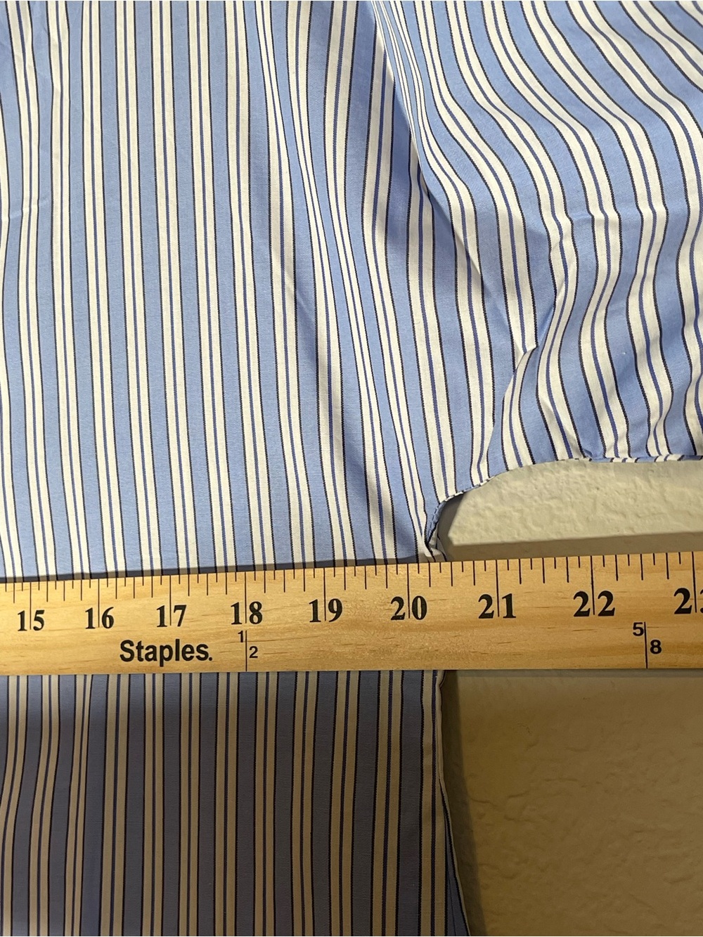 NWT Tuckernuck Blue & White Striped Maxi Tunic Dress Glass Button Size Small - Picture 8 of 13